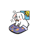 Lovely Rabbit Tomy's Daily Life（個別スタンプ：2）