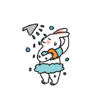 Lovely Rabbit Tomy's Daily Life（個別スタンプ：25）