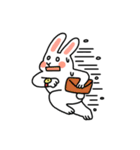 Lovely Rabbit Tomy's Daily Life（個別スタンプ：33）