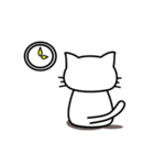 動く白猫基本セット（個別スタンプ：23）