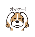 ビーグル犬「ピノ」（個別スタンプ：32）