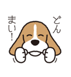 ビーグル犬「ピノ」（個別スタンプ：35）