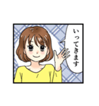 1コマ漫画 女子 主婦 大人女性が使いやすい（個別スタンプ：8）