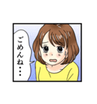 1コマ漫画 女子 主婦 大人女性が使いやすい（個別スタンプ：24）