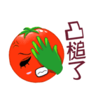 Tomato playful sister (8)（個別スタンプ：27）