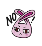 Sassy Pink Bunny（個別スタンプ：7）