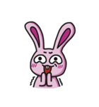 Sassy Pink Bunny（個別スタンプ：9）