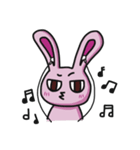 Sassy Pink Bunny（個別スタンプ：40）