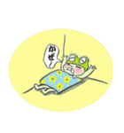 かえるぼうしくん（個別スタンプ：6）