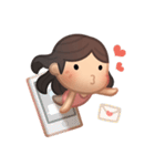 HJ-Story: Hello Kate！（個別スタンプ：24）