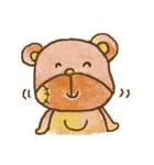 パッチクマと彼の友人のポポ（個別スタンプ：2）