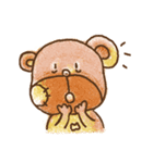 パッチクマと彼の友人のポポ（個別スタンプ：9）