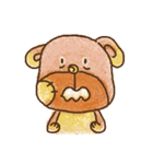 パッチクマと彼の友人のポポ（個別スタンプ：10）