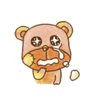 パッチクマと彼の友人のポポ（個別スタンプ：12）