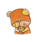 パッチクマと彼の友人のポポ（個別スタンプ：19）