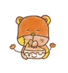 パッチクマと彼の友人のポポ（個別スタンプ：20）