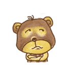 パッチクマと彼の友人のポポ（個別スタンプ：21）
