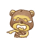 パッチクマと彼の友人のポポ（個別スタンプ：24）
