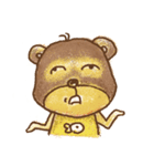 パッチクマと彼の友人のポポ（個別スタンプ：28）