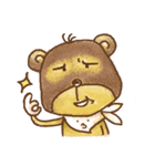 パッチクマと彼の友人のポポ（個別スタンプ：33）