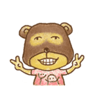 パッチクマと彼の友人のポポ（個別スタンプ：37）