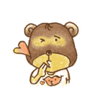 パッチクマと彼の友人のポポ（個別スタンプ：39）