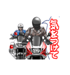 スポーツバイク(H車)(車バイクシリーズ)（個別スタンプ：14）