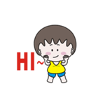 Action silly drops（個別スタンプ：7）