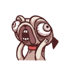 Creepy Pug（個別スタンプ：3）