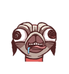 Creepy Pug（個別スタンプ：6）