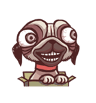 Creepy Pug（個別スタンプ：16）