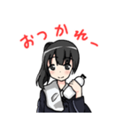 サイドポニテの女の子（個別スタンプ：10）