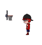 Tensai Basketman Animated（個別スタンプ：4）