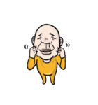 A bald headed person（個別スタンプ：36）