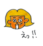 ファンキー女子（個別スタンプ：3）