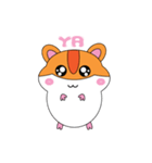 Hammy the cute hamster（個別スタンプ：6）