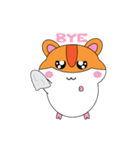 Hammy the cute hamster（個別スタンプ：10）