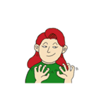 drama kings and queens 2: hand gestures（個別スタンプ：7）