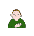 drama kings and queens 2: hand gestures（個別スタンプ：35）