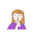 drama kings and queens 2: hand gestures（個別スタンプ：38）