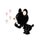 Taiwan treasure treasure black bear（個別スタンプ：15）