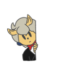 黒羊の執事（個別スタンプ：30）