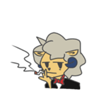 黒羊の執事（個別スタンプ：33）