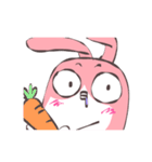 Green Tomato(Pink square rabbit)（個別スタンプ：32）