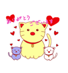働く3匹のねこ（個別スタンプ：8）
