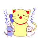 働く3匹のねこ（個別スタンプ：16）