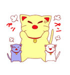 働く3匹のねこ（個別スタンプ：35）