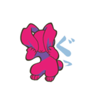 オオカミとウサギ（個別スタンプ：9）