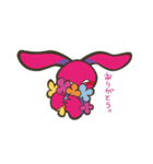 オオカミとウサギ（個別スタンプ：12）
