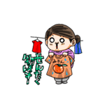 ピンクな彼女さん。（個別スタンプ：11）